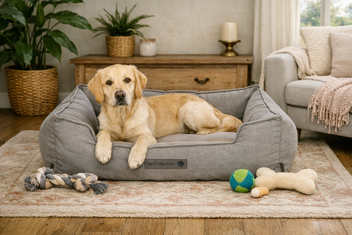 TRIXIE HONDENMAND LIANO HOEKIG TAUPE 80X65 CM
