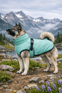 TRIXIE CITYSTYLE BE ECO HONDENJAS OSLO GERECYCLED JADE GROEN 40 CM