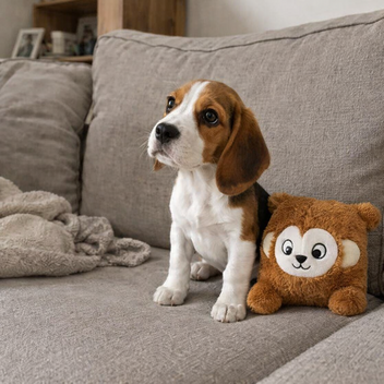 FOFOS PUPPY SQUEAKY AAP 17X16X4 CM