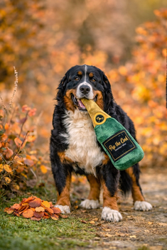 FUZZYARD PUP THE CORK SPARKLING WINE PLUCHE 29 CM