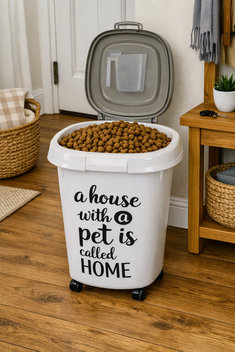 MODERNA VOERCONTAINER TRENDY STORY PET WISDOM 46 X37 X47,5 CM 38 LTR