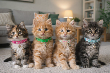 TRIXIE KATTENHALSBAND FLOWER POWER ASSORTI 19-31X1 CM