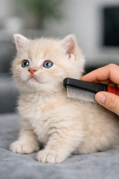 MIKKI KITTEN GROOMING KIT