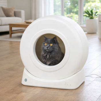 TRIXIE SMART ZELFREINIGENDE KATTENBAK WIT 51X54X56 CM