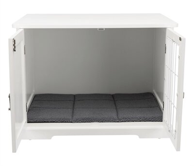 TRIXIE BENCH HOME KENNEL HOND / KAT WIT 73X53X53 CM