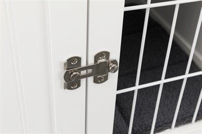 TRIXIE BENCH HOME KENNEL HOND / KAT WIT 73X53X53 CM