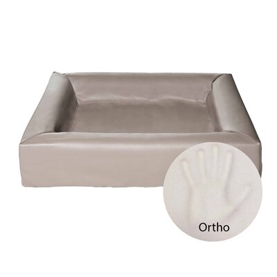 BIA BED HONDENMAND ORTHOPEDISCH TAUPE 85X70X15 CM