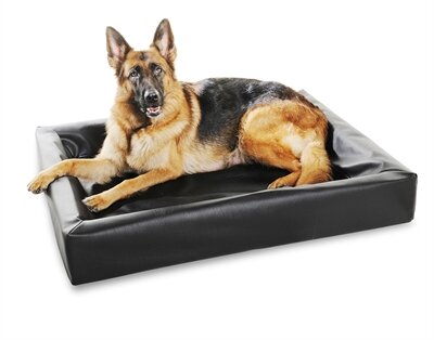 BIA BED HONDENMAND ORTHOPEDISCH ZWART 120X100X15 CM