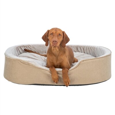 TRIXIE VITAL HONDENMAND LINO SOFT OVAAL BEIGE / CREME 110X92 CM