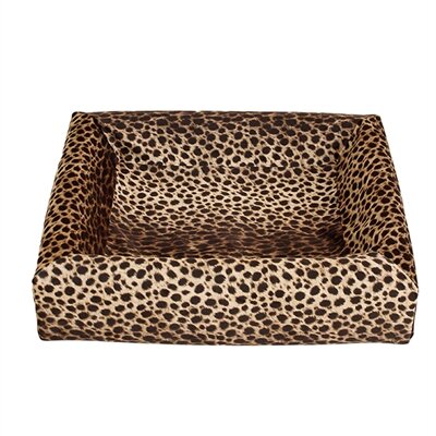 BIA BED HOES PREMIUM LUIPAARD PRINT 60X50X12,5 CM