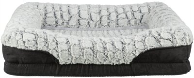 TRIXIE VITAL HONDENMAND LINO HOEKIG ZWART / GRIJS 70 X 55 CM