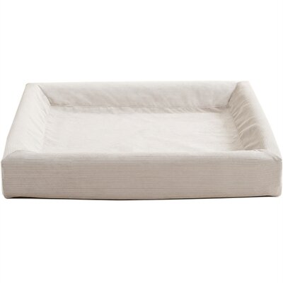 BIA BED RIB HOES HONDENMAND ZAND 120X100X15 CM