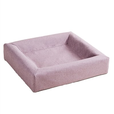 BIA BED SKANOR HOES HONDENMAND ROZE  70X60X15 CM
