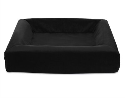 BIA BED ROYAL FLUWEEL HOES HONDENMAND ZWART 60X50X12,5 CM