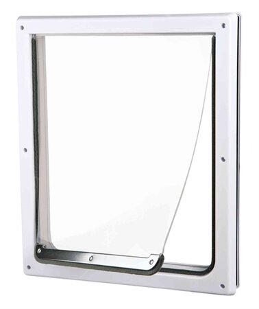 TRIXIE 2-WEG HONDENLUIK WIT  M-XL 39 x 45 cm