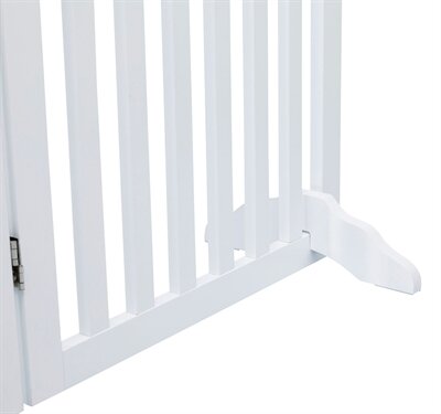 TRIXIE HONDENHEK MET DEUR WIT 60-160 x 81 cm