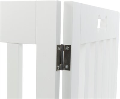 TRIXIE HONDENHEK AFSLUITHEK WIT 3 PANELEN 82-124X61 cm