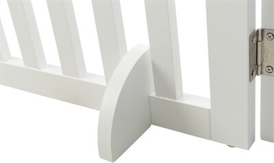 TRIXIE HONDENHEK AFSLUITHEK WIT 3 PANELEN 82-124X61 cm