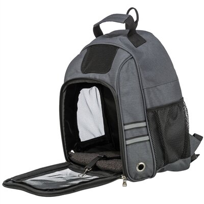 TRIXIE HONDENTAS RUGTAS DAN GRIJS 34X26X44 CM