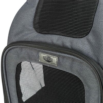 TRIXIE HONDENTAS RUGTAS DAN GRIJS 34X26X44 CM