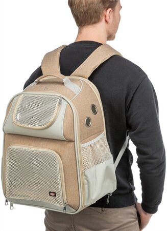 TRIXIE HONDENTAS RUGTAS WILLOW BEIGE / BRUIN  38X25X45 cm