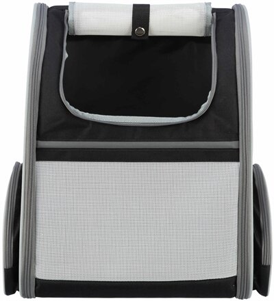 TRIXIE HONDENTAS RUGTAS CHLOE LICHTGRIJS / ZWART 39X27X43 cm