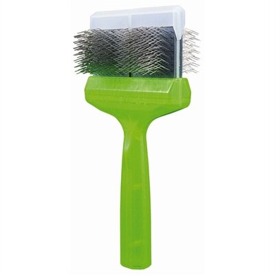 ACTIVET BORSTEL MEGA PRO ZACHT GROEN 20X9,5X5 CM