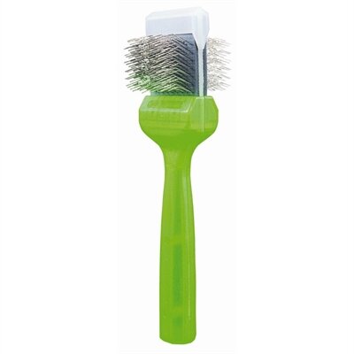 ACTIVET BORSTEL UNIVERSAL PRO ZACHT GROEN 20X5X5 CM