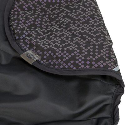 TRIXIE HONDENJAS LIMOUX REFLECT ZWART / GRIJS  50 CM