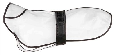 TRIXIE REGENJAS TARBES TRANSPARANT / ZWARTE STROKEN 34 CM