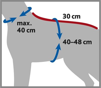 TRIXIE BADJAS HOND BADSTOF GRIJS MAAT XS 30CM