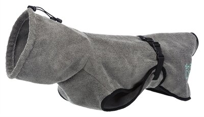 TRIXIE BADJAS HOND BADSTOF GRIJS MAAT L 60CM