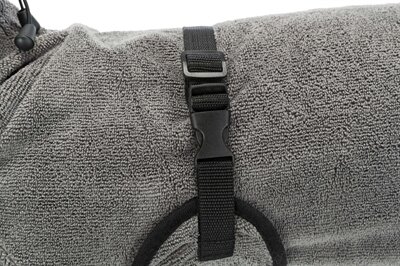 TRIXIE BADJAS HOND BADSTOF GRIJS MAAT L 60CM