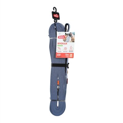 ZOLUX BVK SLEEPLIJN PLAT BLAUW 10 m x 1,5 CM