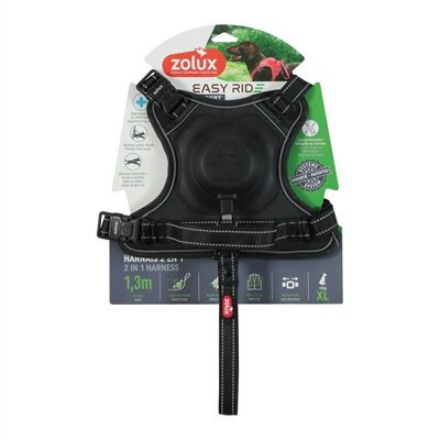 ZOLUX EASYRIDE HONDENTUIG XL 73-94 cm 55-77 KG  ZWART
