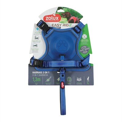 ZOLUX EASYRIDE HONDENTUIG L 63-80 cm 33-55 KG  BLAUW