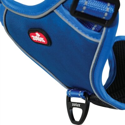 ZOLUX EASYRIDE HONDENTUIG  M 55-67 cm 16-33 KG BLAUW