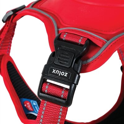 ZOLUX EASYRIDE HONDENTUIG M 55-67 cm 16-33 KG ROOD 