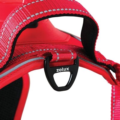 ZOLUX EASYRIDE HONDENTUIG M 55-67 cm 16-33 KG ROOD 