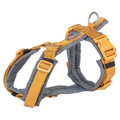 TRIXIE HONDENTUIG PREMIUM TREKKING CURRY GEEL / GRAFIET GRIJS 32-38 X 1,3 CM