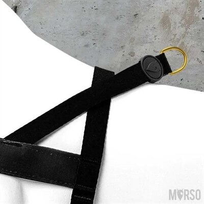 MORSO NORWEGIAN HONDENTUIG GERECYCLED GOLD CAVIAR GOUD 69 - 86 X 63 CM