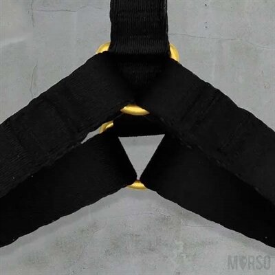 MORSO HONDENTUIG H-TUIG GERECYCLED GOLD CAVIAR GOUD 50 - 70 X 1,5 CM
