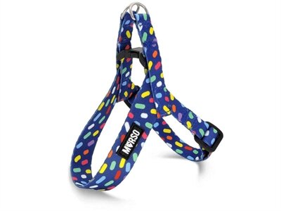 MORSO MINI HONDENTUIG VERSTELBAAR GERECYCLED COLOR INVADERS PAARS 29-38X 2,5 CM