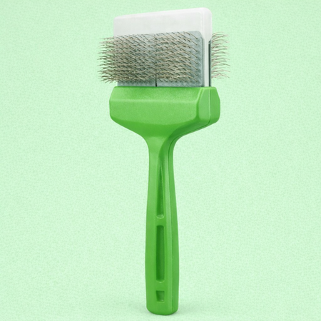 ACTIVET BORSTEL MEGA PRO ZACHT GROEN 20X9,5X5 CM