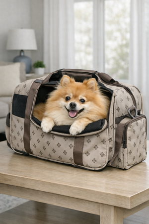 TRIXIE DRAAGTAS MAXIMA BEIGE / BRUIN  54X33X32 cm