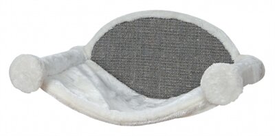 TRIXIE KATTENMAND HANGMAT VOOR AAN DE MUUR WIT / GRIJS 54X28X33 CM