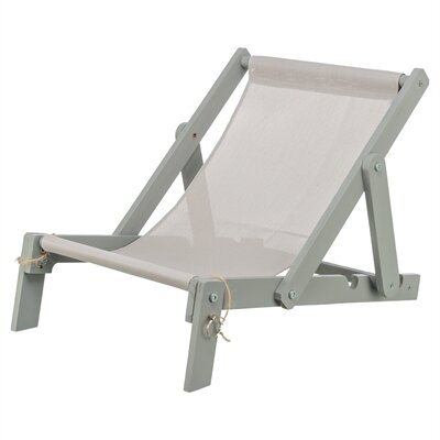 TRIXIE STRANDSTOEL HOUT GRIJS 51X33X37 CM