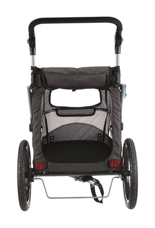 TRIXIE HONDENFIETSKAR OPVOUWBAAR TOT 15 KG GRIJS 74X58X93 CM