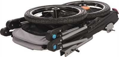 TRIXIE HONDENFIETSKAR OPVOUWBAAR TOT 15 KG GRIJS 74X58X93 CM