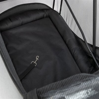 TRIXIE HONDENFIETSKAR OPVOUWBAAR TOT 15 KG GRIJS 74X58X93 CM